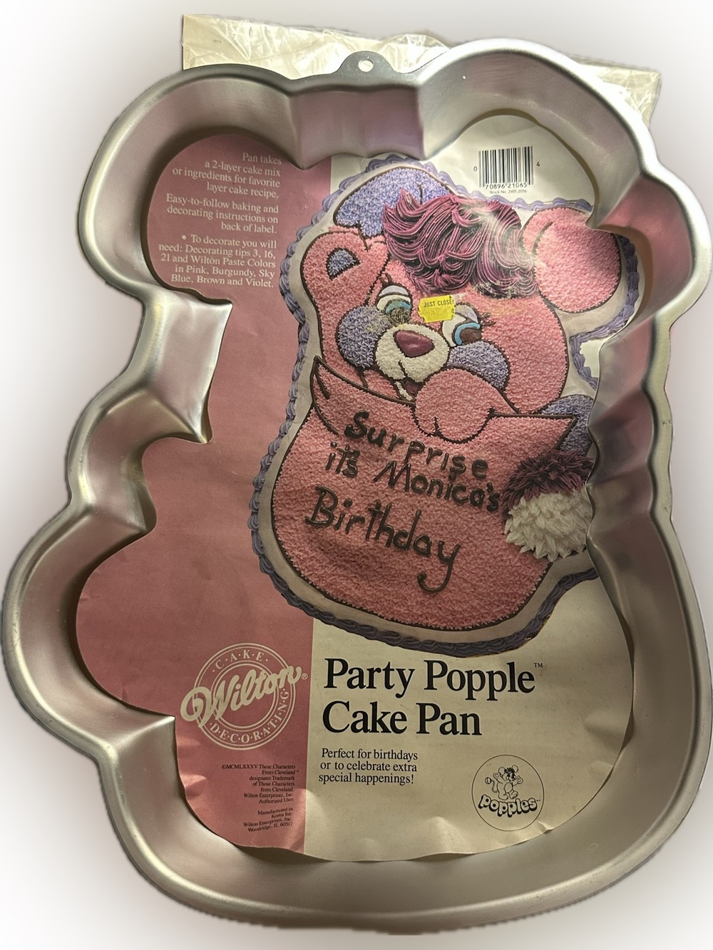 Wilton Popple Party Cake Pan
